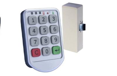 China Metal Or ABS One Time Password Keypad Electronic Cabinet Lock for Public Storage for sale