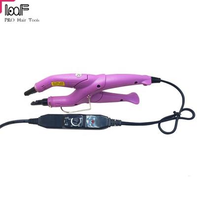 China Micro Beads Professional Hair Extension Tool Loof Melting Hair Extension Loof Melting Iron Keratin Tools Heat Connector Salon Temperature Control Heating Bonding Tools for sale