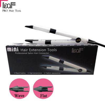 China Make Hairstyles Factory Price Temperature Controlled Hair Connector Hair Extension Iron LCD High Temperature Professional Hair Tools for sale