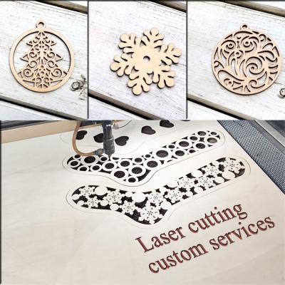 China Europe Supply Product Design Laser Cutting Service Home Decoration Wood Marking Crafts for sale