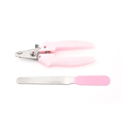 China Viable Wholesale Stainless Steel Easy To Wash Nail Clippers Cat Dog Grooming Nail Clippers for sale