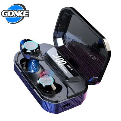 China Professional Stereo Sound Wireless Headset Case Earbuds Stereo Sound Headset Music Charging Earphone for sale