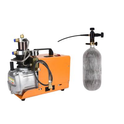 China China Automotive Industry Air Compressor Electric High Pressure Pneumatic Pump 6.8L 300bar Fast Filling PCP Pneumatic Gun Pump for sale