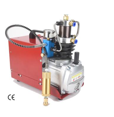 China Lubricated air compressor pump, 30MPa 4500PSI compressor, electric secondary high pressure compressor for sale