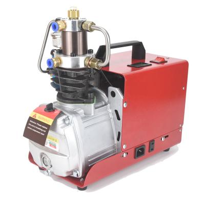 China 30mpa 300 4500 bar high pressure lubricated electric compressor angin senapan compressor for pcp guns for sale