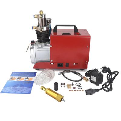 China 220V Air Rifle 220V Lubricated Pcp 4500 PSI 30bar High Pressure Air Compressor For Pneumatic Gun for sale