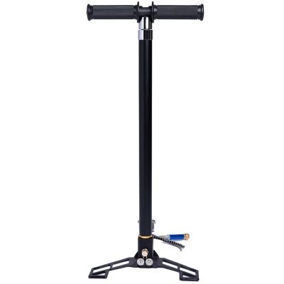 China High Pressure Oil Free 300BAR Stage, 4500PSI Air Force PCP Sports Hand Pump 4 Hand Pump for sale