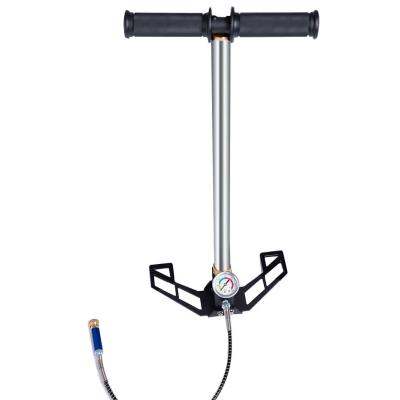 China China Oil Free 3 Stage PSI PCP Hand Pump 4500 High Pressure Air Rifle for sale