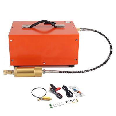 China China 110V/220V 12V PCP Oil Free Air Compressor 1.5L Transformer Portable High Pressure Air Gun Compressor Pump Rifle Pneumatic Inflator for sale