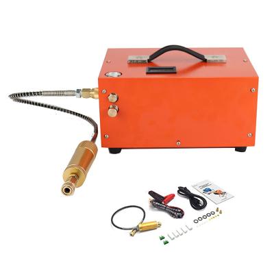 China Fan 4500psi Oil Free Oil Free Cooling Universal DC 12v Or 110v PCp Air Compressor PCp Pneumatic Gun Compressor Electric Car AC Compressor for sale