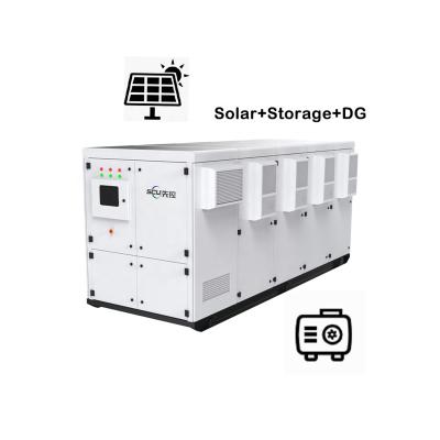 China SCU 500kw 500kWh Seamless CE On/Off Grid Switch Solar Battery Energy Storage Container Industrial BESS VDE4105 G99 EN50549 for sale