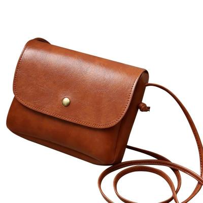 China New Fashion PU Shoulder Bag Mini Phone Handbags Messenger Crossbody Leather Bag For Woman Girl for sale