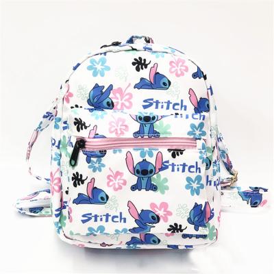 China Lilo and Stitch Waterproof Schoolbag Cartoon Printed School Backpack Bag for sale