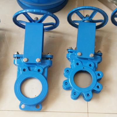 China Ductile Iron WCB Stainless Steel Knife Gate Valve Price Supplier for sale