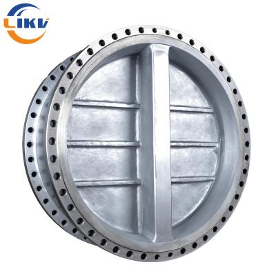 China Ansi Class 150 DN40 Stainless Steel CF8 Flange Dual Plate Swing Check Valve à venda