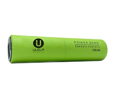 China Hot Selling Portable Carrying Promotional Gift Power Bank 5V 1A Around 2600mah Rubber Power Bank for sale