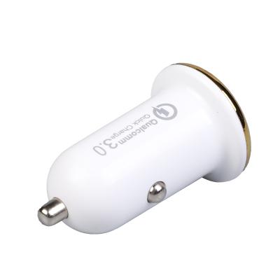 China Wholesale Mini USB Power Adapter Car Charger 18W Fast Charging USB Car Charger for sale