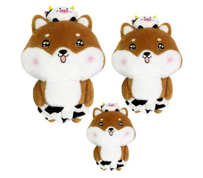 China Plush China Suppliers Dogs Animal Small Big Shape Plush Doll Brown Dog Plush Toy for sale