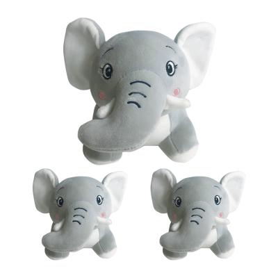 China Anywhere Soft Stuffed Elephant Super Soft Plush Toy Gray Comfortable Security Animal Cartoon High Quality Christmas Big Lovely Ears for sale