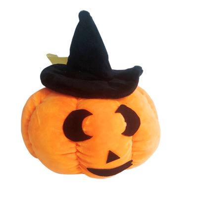 China Halloween Factory Supply Gently Decorate Style Portable Comfortable Personality House Safety Halloween Pumpkin Cool Plush Toys for sale