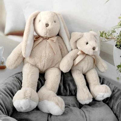 China Professional Plush Ear Stuffed Custom Lovely Long Simulated Cotton Birthday Kids Big Bunny Toy Plush for sale