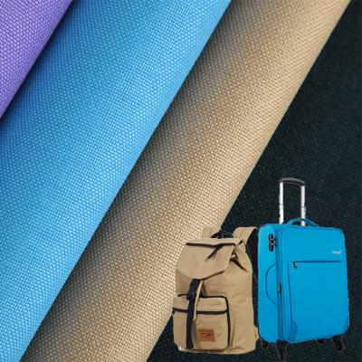 China China Jiangsu waterproof polyester fabric for bags plain weave PU coated 1000D cordura polyester fabric for sale