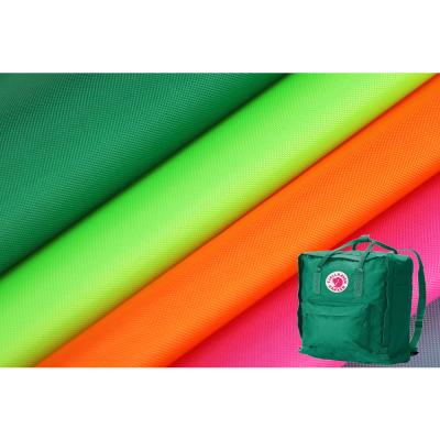 China Chinese factory direct sale waterproof luggage material polyester PU coated school bag fabric 420D for sale