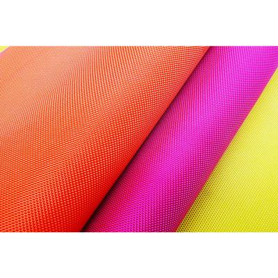 China Twofole 840D 900D DTY 100 high quality high density twofole 840D 900D bifilar polyester Oxford PVC luggage fabric for sale