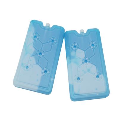 China Waterproof 440ml Rigid HDPE Vaccine Cool Ice Brick And Ice Pack for sale