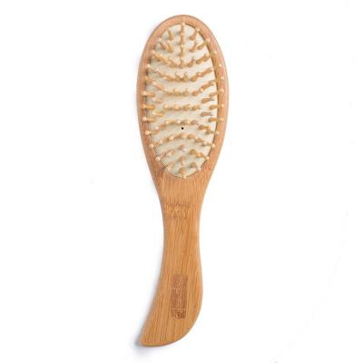 China Compact Hair Brush Women Free Shipping Oval Bamboo Brushes For Hair Wooden Hair Brush For Women Kids for sale