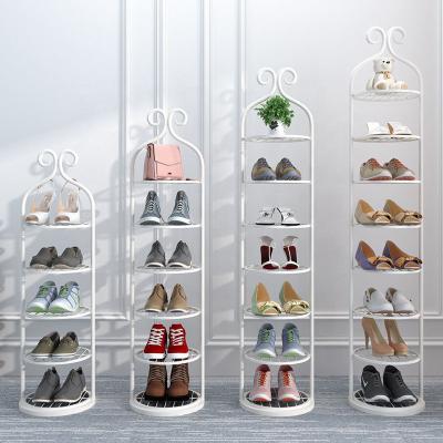 China European economic multi-layer cabinet living room shoe storage household shoe rack simple iron shoe rack customization for sale