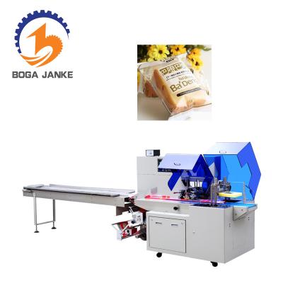 China Automatic Food Slice Bread Packing Machine , Sliced ​​Bread Packing Machine For Biscuit And Bread for sale