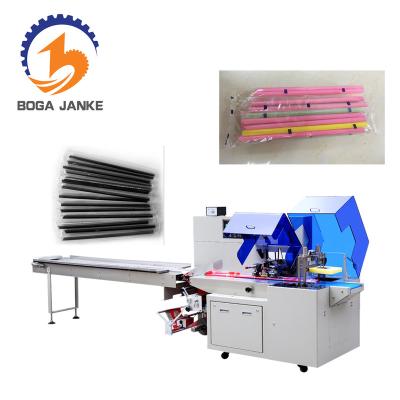 China Food Canton Easy Arrangement Packing Machine, Drinking Straw Packing Machine for Straw Packing for sale