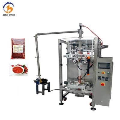 China 100ml 200ml 500ml Food Chili Sauce Packing Machine Automatic Chili Sauce Packaging Machine for sale