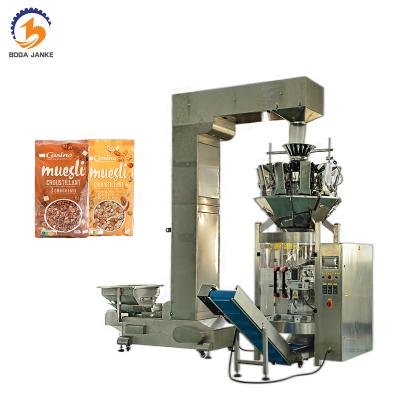 China BJL-520 automatic food chocolate sea salt granola packing machine muesli cereal packing machine for sale