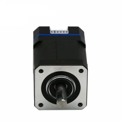 China 42mm 24V 48V Brushless NEMA 17 0.48N.m 0.7N.m 1.2A CANOPEN Pulse Control Method DC Hybrid Integrated Stepper Motor And Driver for sale