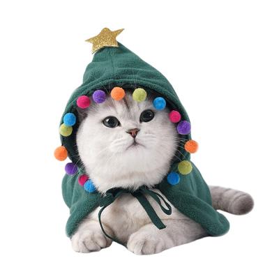 China Sustainable Pet Clothing for Christmas Makes into bBizarre Cat Clothing Capes for sale