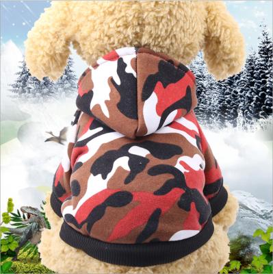 China Viable Camouflage Biped Cheap Thick Warm Dog Coat for sale