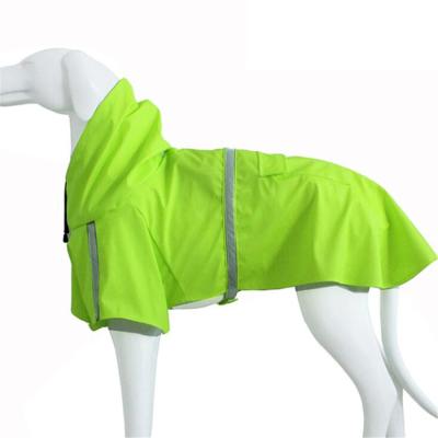 China Viable Fashionable Bright Dog Raincoat for sale