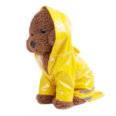 China Sustainable Custom Waterproof Luxury Dog Raincoat for sale