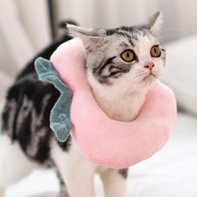 China Padded Soft And Comfortable Cute Pet Collar Protect Cervical Spine For Cat And Dog for sale