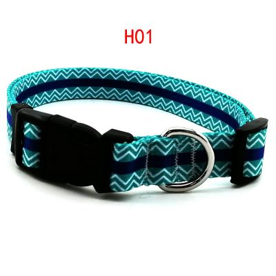 China Padded Sublimation Collar Polyester Dog Collar Durable Pet Supplies Dog Accessories for sale