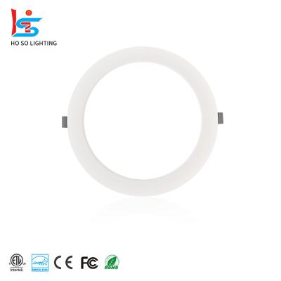 China Modern High Lifespan Simple Ceiling Recessed Indoor Lighting Mounted Round Led Panel Light for sale