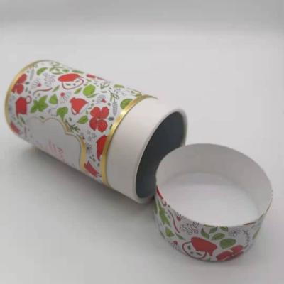 China Rcycled Biodegradable Round Cardboard Tubes Biodegradable Packing Paper Tea Paper Tubes for sale