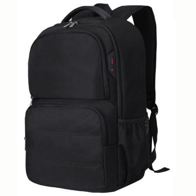 China With USB Black Fashion Laptop Backpack Travel Backpack Bag With Water Resistant for sale