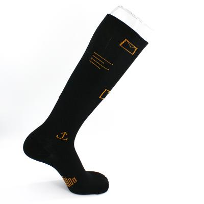 China Breathable Custom Logo Running Medical Compression Socks For Men Women for sale