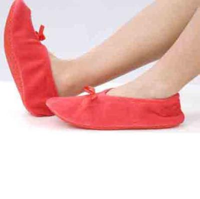 China Velvet Anti-Slippery Ballerina Shoes Dance Slipper For Women for sale