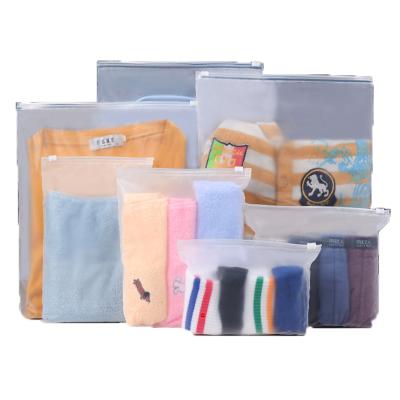 China Recyclable Custom Plastic PVC Zipper Bag for sale