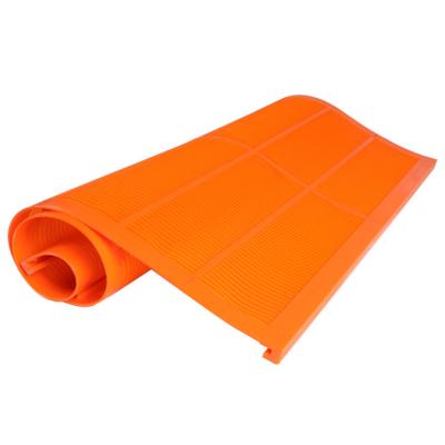 China Building Material Stores Round Hole Polyurethane Dewatering Screens Mesh for sale