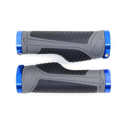 China MTB XH-G120BL factory sale bicycle parts environmental protection ergonomic anti-slip lock on bike grips for sale